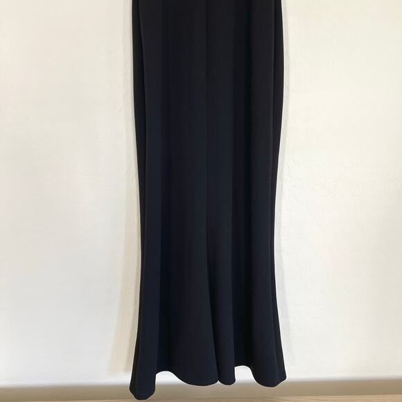 BHLDN Blake Black Square Neck Maxi Dress S Bridesmaid Formal Evening Gown - Picture 9 of 11